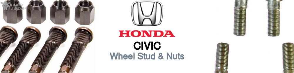 Honda Civic Wheel Stud & Nuts