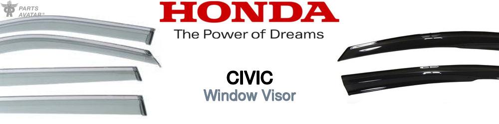 Discover Honda Civic Window Visors For Your Vehicle