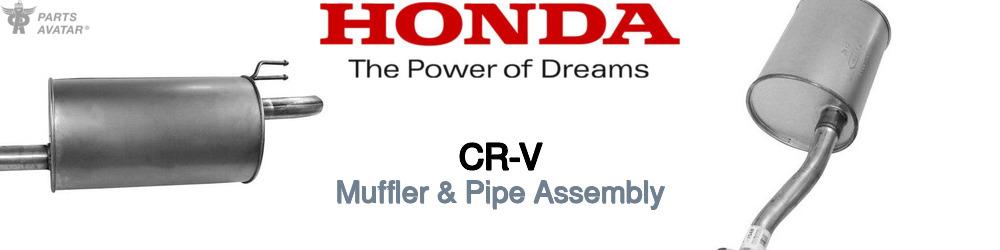 Discover Honda Cr-v Muffler and Pipe Assemblies For Your Vehicle
