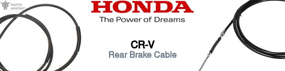Discover Honda Cr-v Rear Brake Cable For Your Vehicle