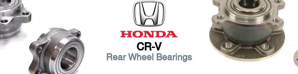 Discover Honda Cr-v Rear Wheel Bearings For Your Vehicle
