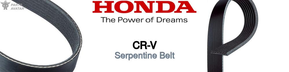 Discover Honda Cr-v Serpentine Belts For Your Vehicle