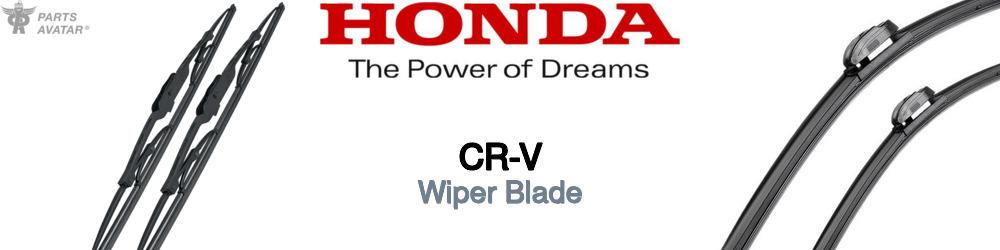 Discover Honda CR-V Wiper Blade For Your Vehicle