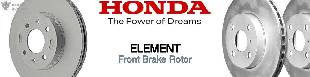 Discover Honda Element Front Brake Rotors For Your Vehicle