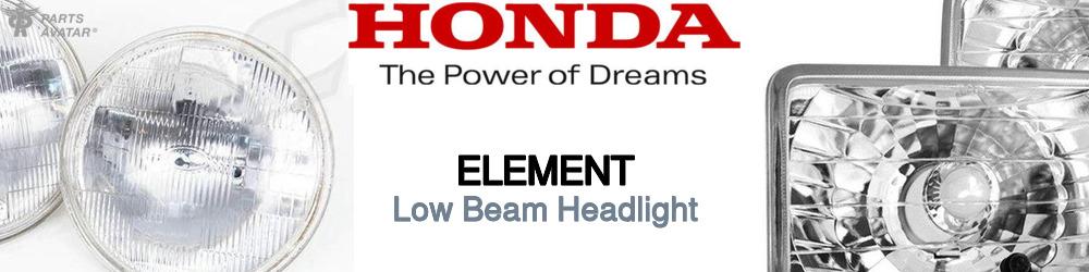 Discover Honda Element Low Beam Bulbs For Your Vehicle
