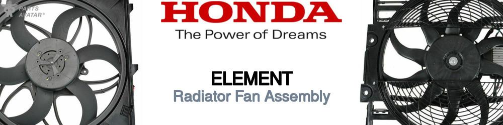 Honda Element Radiator Fan Assembly