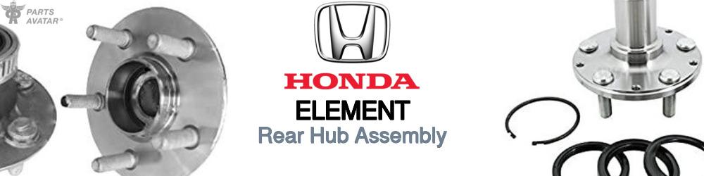 Honda Element Rear Hub Assembly