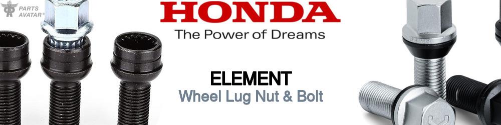 Discover Honda Element Wheel Lug Nut & Bolt For Your Vehicle