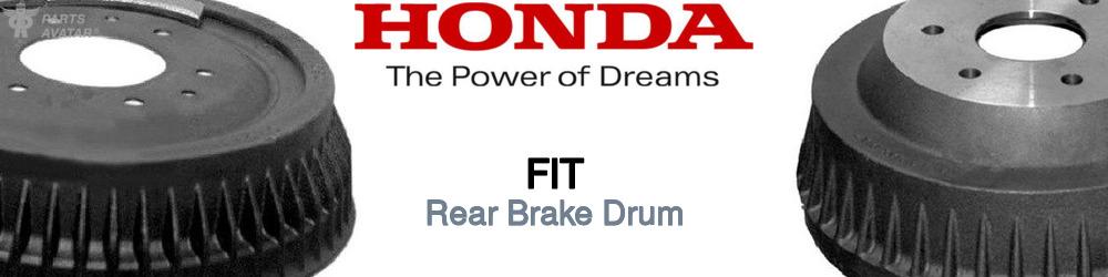 Discover Honda Fit Rear Brake Drum For Your Vehicle