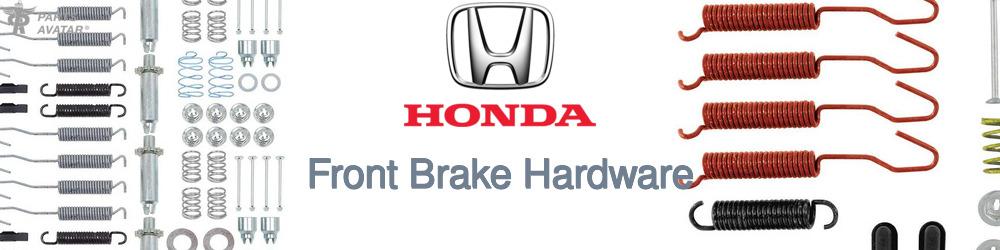 Honda Front Brake Hardware