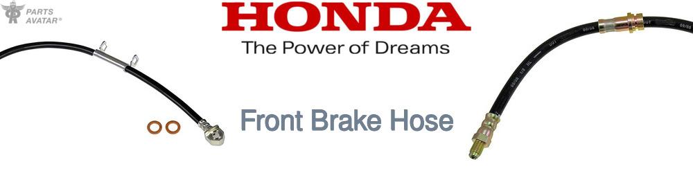 Discover Honda Front Brake Hoses For Your Vehicle