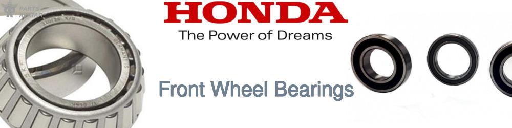 Discover Honda Front Wheel Bearings For Your Vehicle