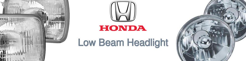 Discover Honda Low Beam Bulbs For Your Vehicle