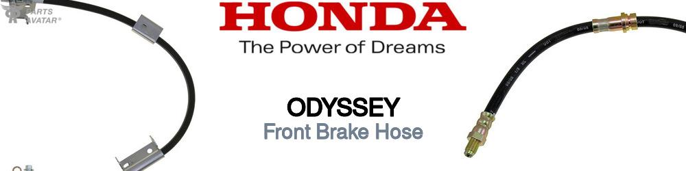 Discover Honda Odyssey Front Brake Hoses For Your Vehicle