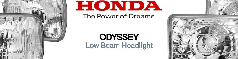 Discover Honda Odyssey Low Beam Bulbs For Your Vehicle