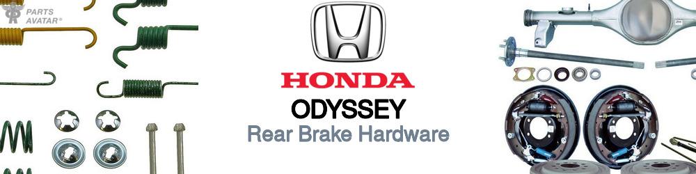 Honda Odyssey Rear Brake Hardware