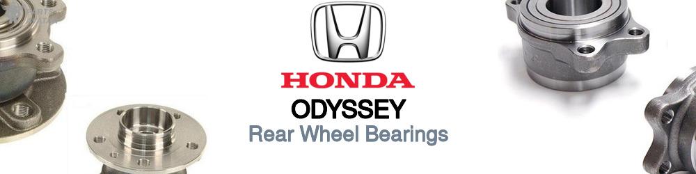 Discover Honda Odyssey Rear Wheel Bearings For Your Vehicle
