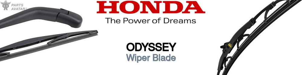 Discover Honda Odyssey Wiper Blades For Your Vehicle
