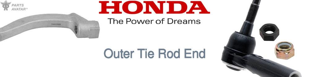 Discover Honda Outer Tie Rods For Your Vehicle