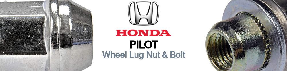 Discover Honda Pilot Wheel Lug Nut & Bolt For Your Vehicle