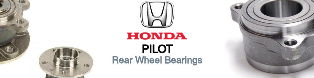 Discover Honda Pilot Rear Wheel Bearings For Your Vehicle