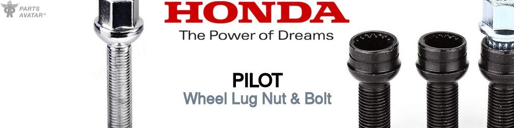 Discover Honda Pilot Wheel Lug Nut & Bolt For Your Vehicle