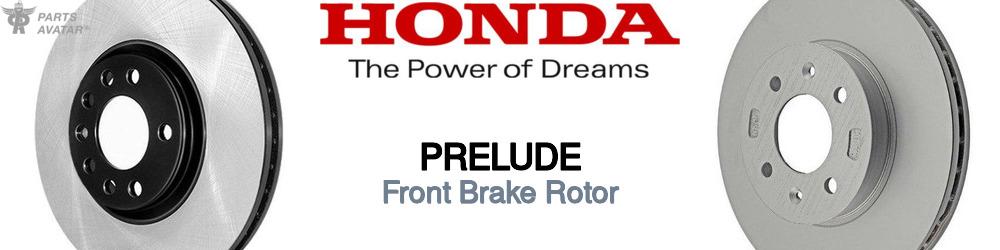 Discover Honda Prelude Front Brake Rotors For Your Vehicle