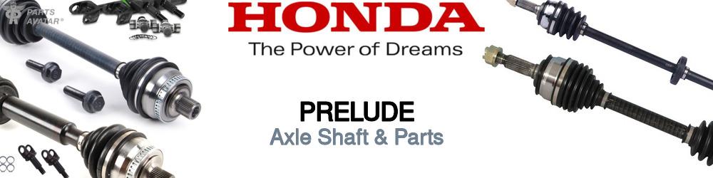 Honda Prelude Axle Shaft & Parts
