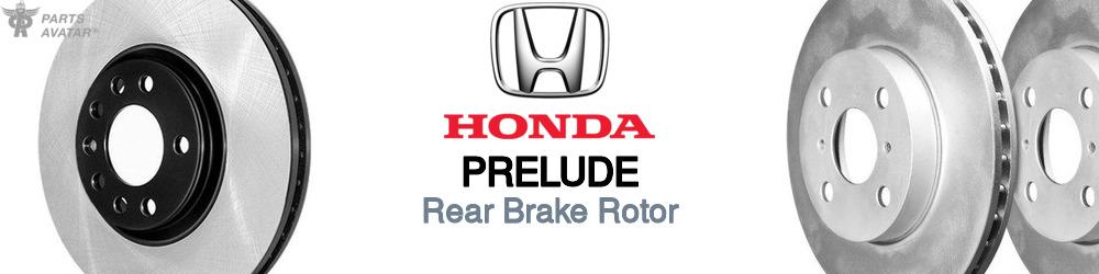 Discover Honda Prelude Rear Brake Rotors For Your Vehicle