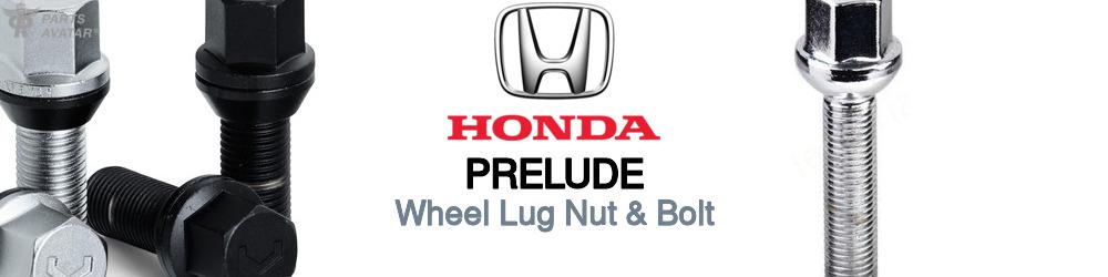 Discover Honda Prelude Wheel Lug Nut & Bolt For Your Vehicle