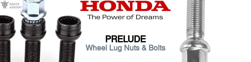 Discover Honda Prelude Wheel Lug Nuts & Bolts For Your Vehicle