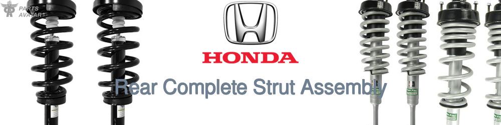 Discover Honda Rear Strut Assemblies For Your Vehicle