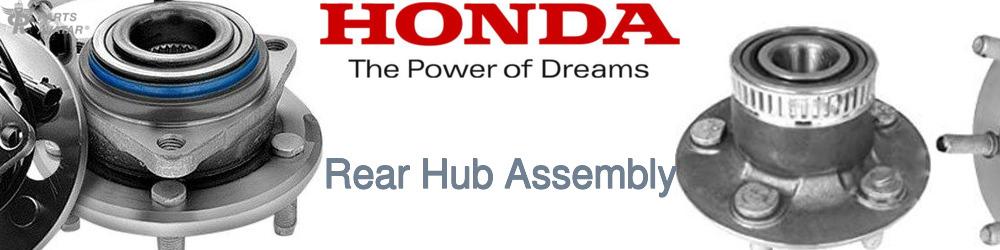 Honda Rear Hub Assembly