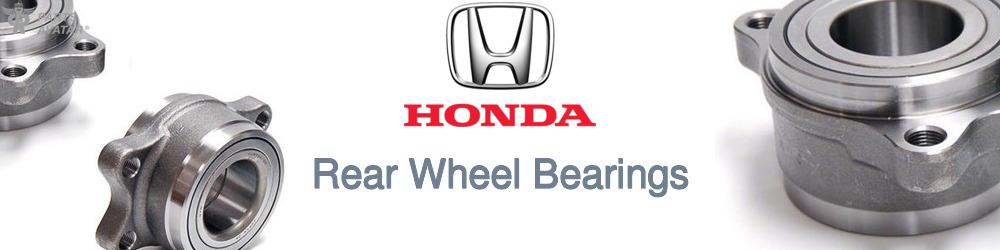 Discover Honda Rear Wheel Bearings For Your Vehicle