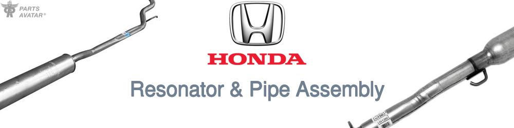 Discover Honda Resonator and Pipe Assemblies For Your Vehicle