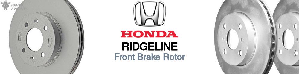 Discover Honda Ridgeline Front Brake Rotors For Your Vehicle