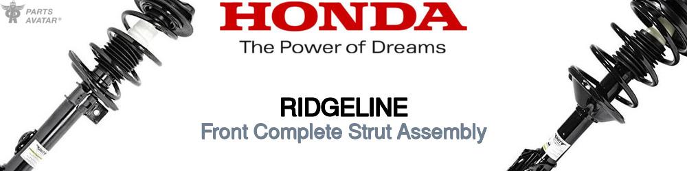Discover Honda Ridgeline Front Strut Assemblies For Your Vehicle