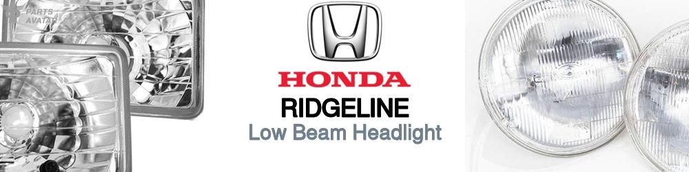 Discover Honda Ridgeline Low Beam Bulbs For Your Vehicle