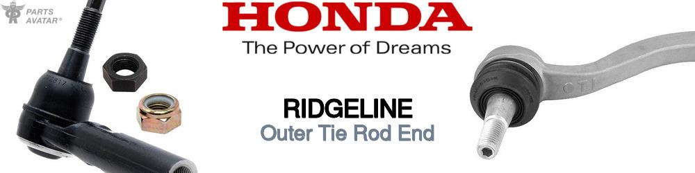 Discover Honda Ridgeline Outer Tie Rods For Your Vehicle