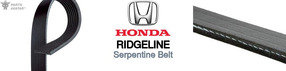 Discover Honda Ridgeline Serpentine Belts For Your Vehicle