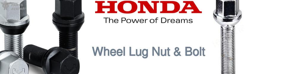 Discover Honda Wheel Lug Nut & Bolt For Your Vehicle