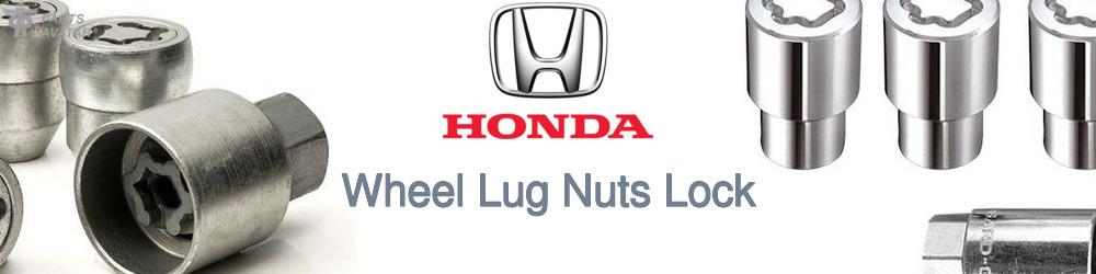 Discover Honda Wheel Lug Nuts Lock For Your Vehicle