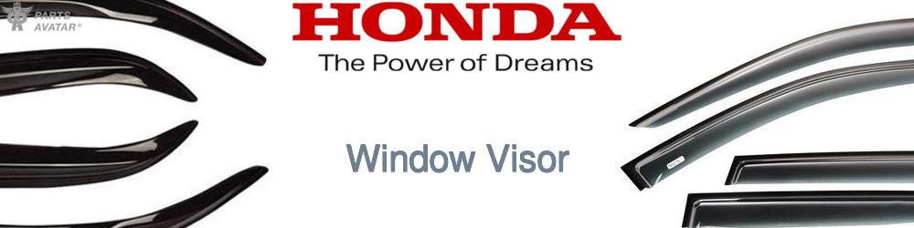 Discover Honda Window Visors For Your Vehicle