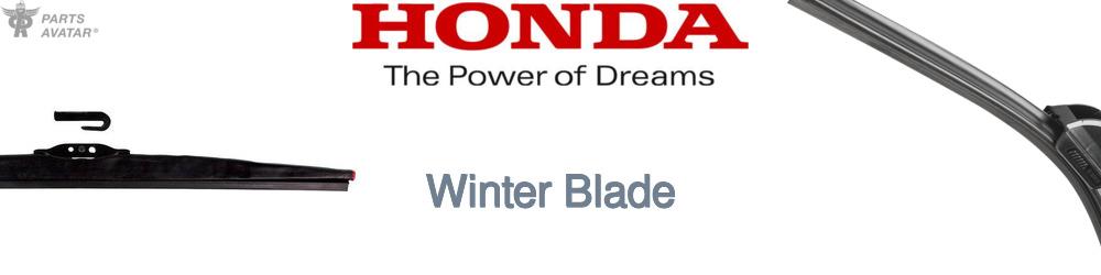 Discover Honda Winter Wiper Blades For Your Vehicle