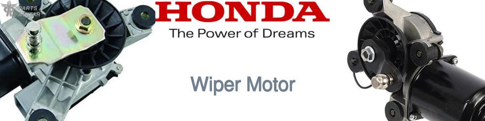 Discover Honda Wiper Motors For Your Vehicle