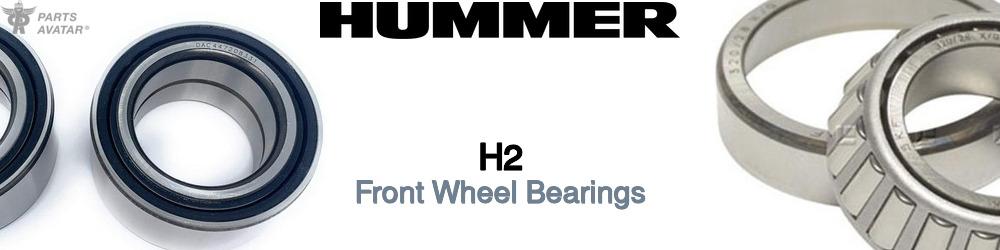 Hummer H2 Front Wheel Bearings