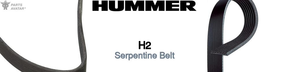 Discover Hummer H2 Serpentine Belts For Your Vehicle