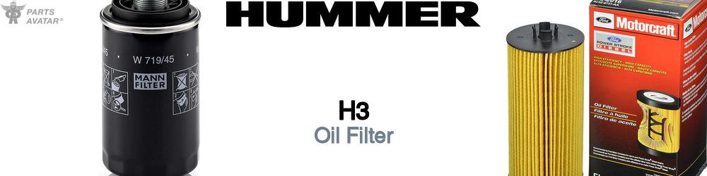 Discover Hummer H3 Engine Oil Filters For Your Vehicle
