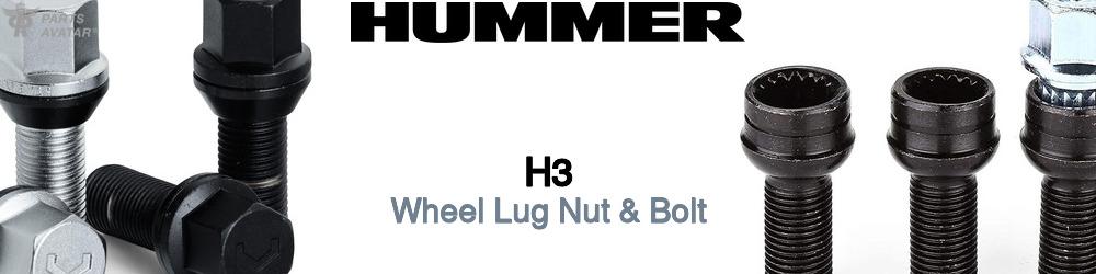Discover Hummer H3 Wheel Lug Nut & Bolt For Your Vehicle