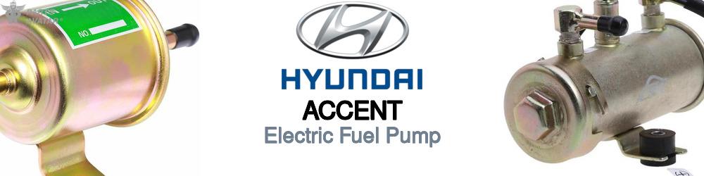 Discover Hyundai Accent Electric Fuel Pump For Your Vehicle